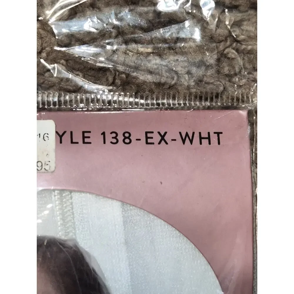 Betty Dain White Makeup Protector Hood, Protects Hair Make Up